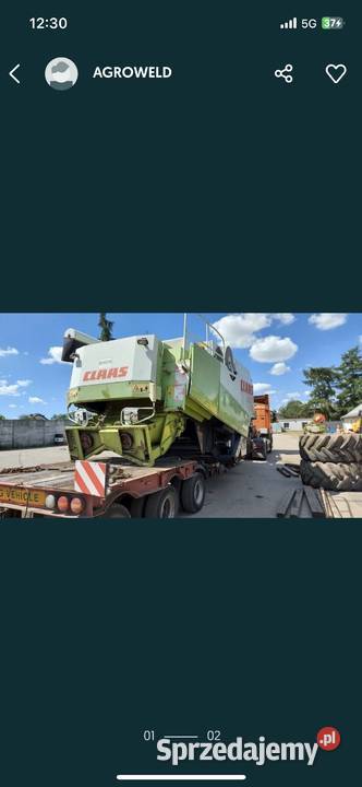 Claas Dominator Mega Lexion części oryginalne Claas Namysłów