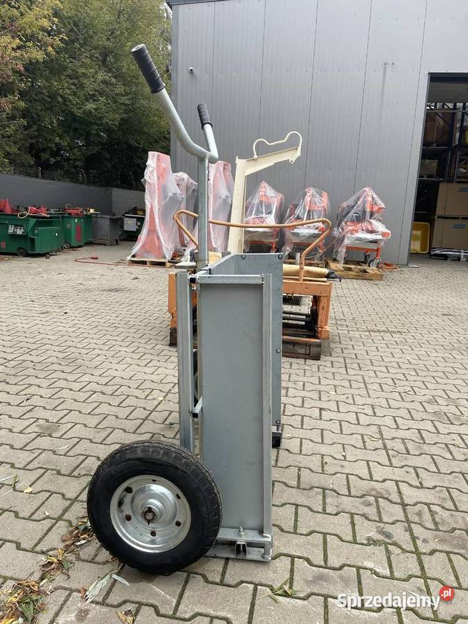 Wózek do kostki transporter brukarski używany Ślesin