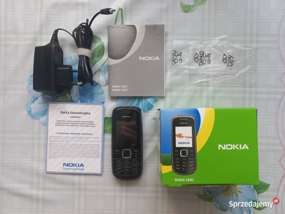 Nokia 1661 5 telefon komórkowy z klawiszami lubelskie Puławy