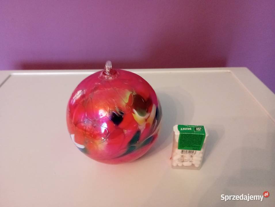 Bombka szklana duża