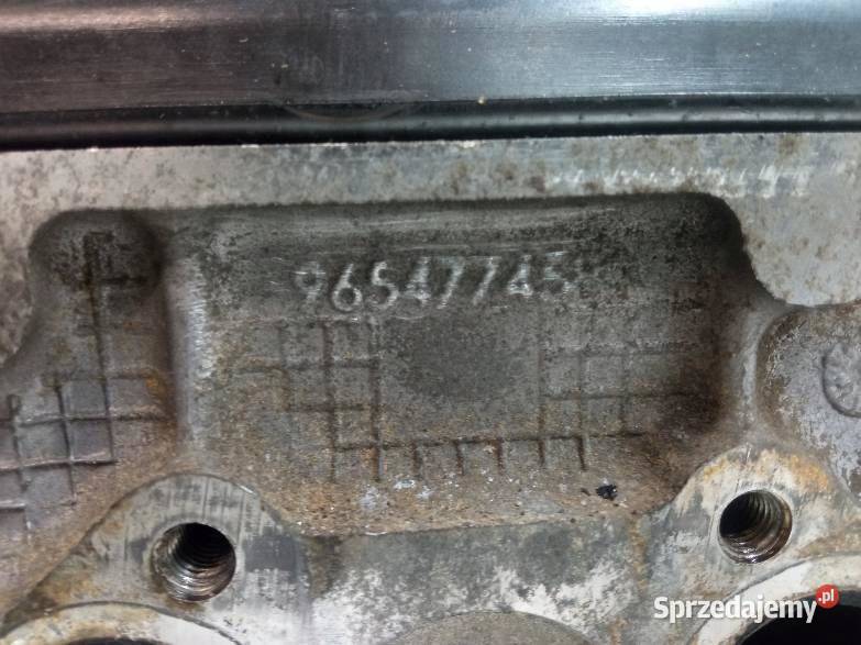 GŁOWICA KOMPLETNA 9654774580 11 8V Citroen C2 I Rok produkcji 2008 Głowice cylindrów