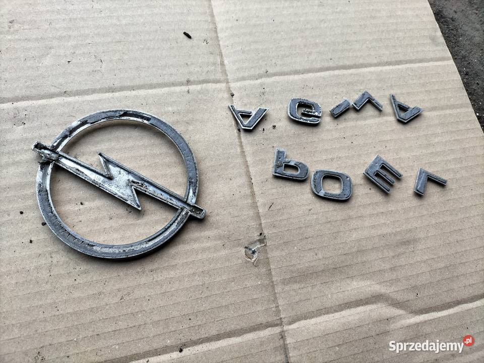OPEL AGILA A NAPIS ZNACZEK EMBLEMAT Kamień-Kolonia sprzedam