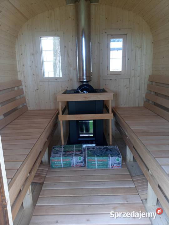 Sauna Kwadro Beczka 300 Sauna Ogrodowa Suwałki