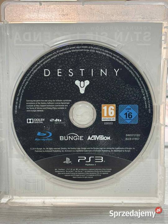 3 Destiny Gry na konsole Elbląg