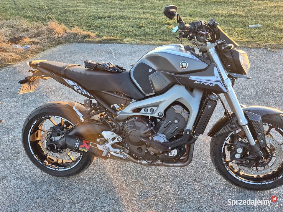 Yamaha mt09 2013r ABS akrapovic Yamaha Ostrów Wielkopolski