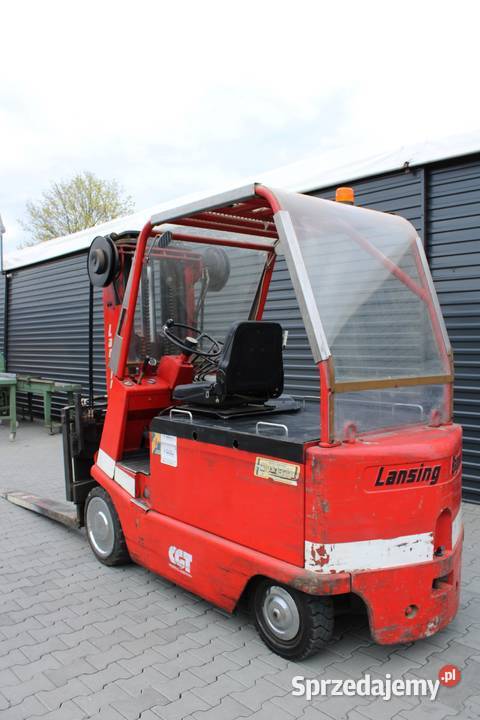 870 Wózek widłowy Lansing Bagnall Foer 980 Biznes i Przemysł Łabuńki Pierwsze