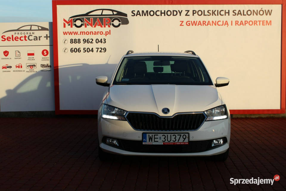 koda Fabia AMBITION 10 TSI 95 Salon Polska relingi dachowe kujawsko-pomorskie Włocławek