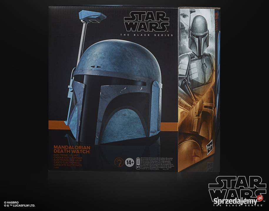 Hełm Mandalorian DEATH WATCH STAR WARS BLACK Mogilany sprzedam