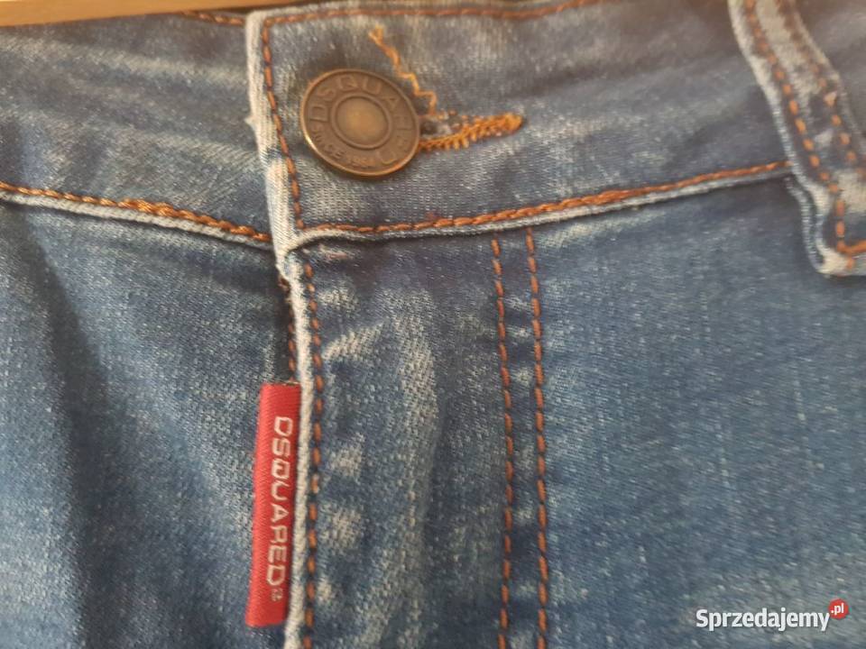 Dsquared2 Dsquared spodnie damskie dżinsy made świętokrzyskie