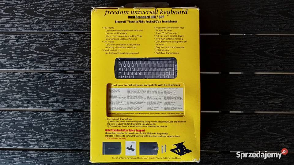 Klawiatura bezprzewodowa składana Bluetooth Katowice
