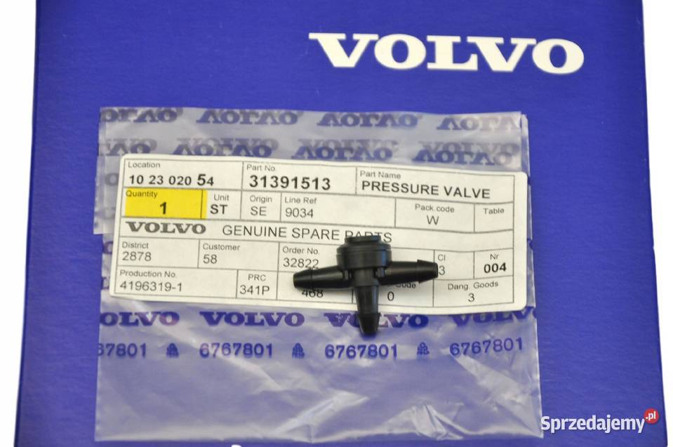 VOLVO S70 S80 trojnik zawor spryskiwacz szyby OE Bielany Wrocławskie