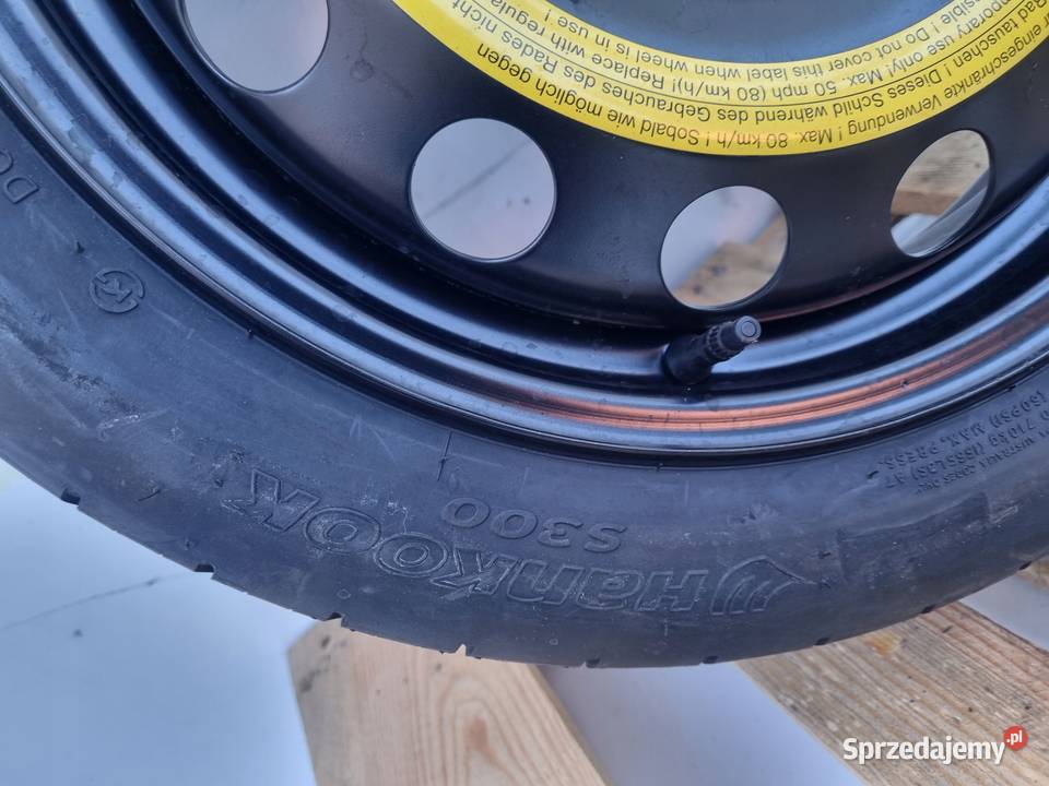 Audi Seat Vw Golf V KOŁO DOJAZDOWE dojazdówka lubelskie Rudka