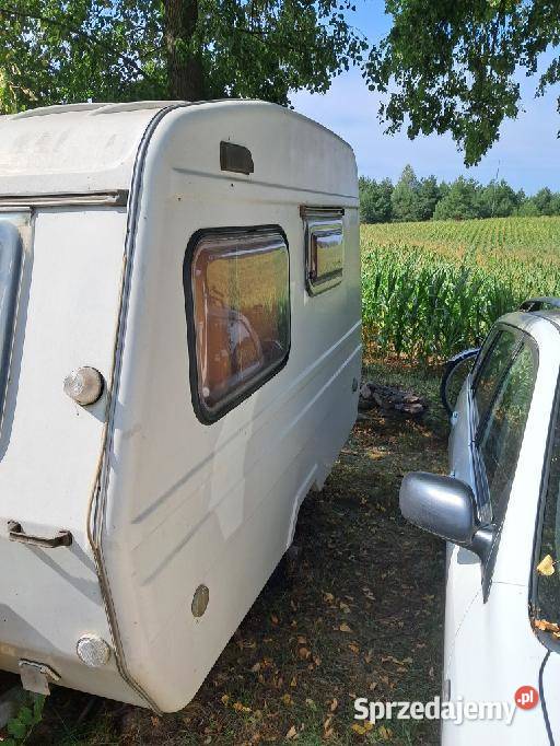 Przyczepa kempingowa Niewiadów n126n Fiat PRL Berżałowce sprzedam