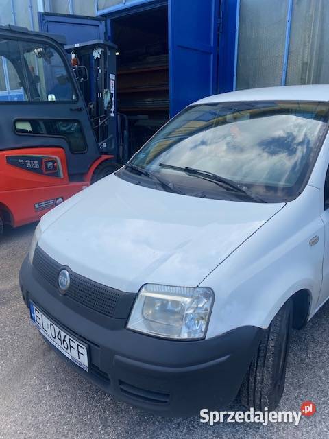 Fiata Pandę 11 benzyna LPG 2004 wersja VAN Łódź