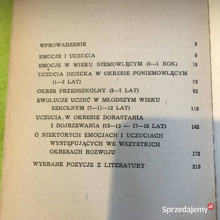 Potrzeba uczuć Z Putkiewicz psychologia, socjologia mazowieckie Warszawa