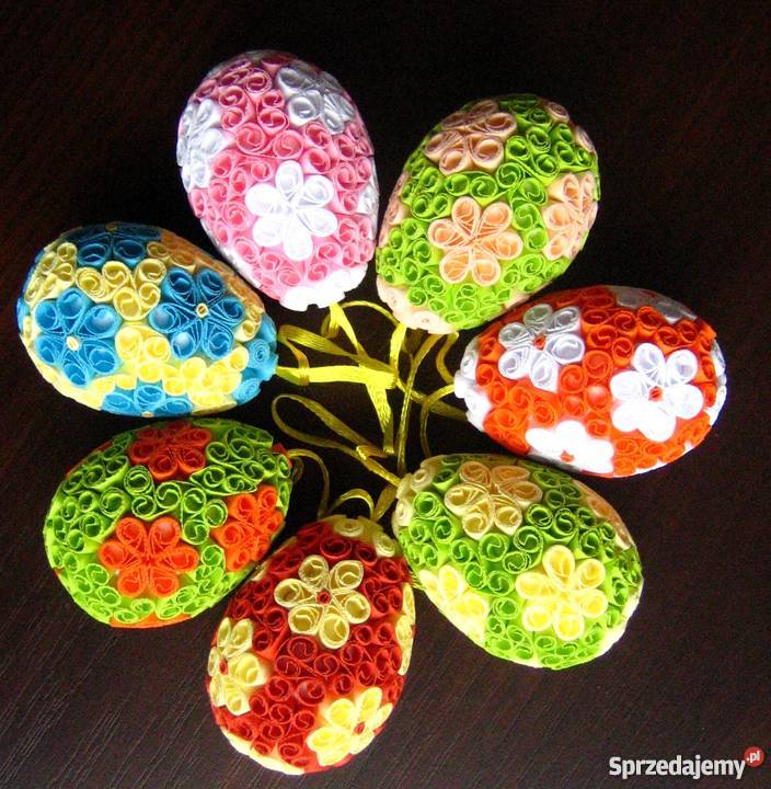 Jajka wielkanocne Quilling Rybnik