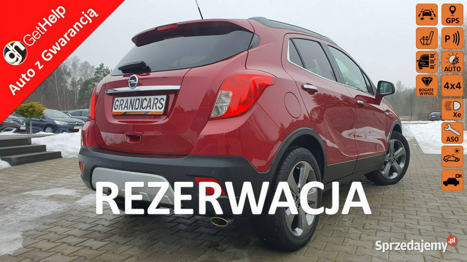 Opel Mokka 14T 140 4x4 Cosmo Full Mały Przebieg isofix Mokka Chmielnik