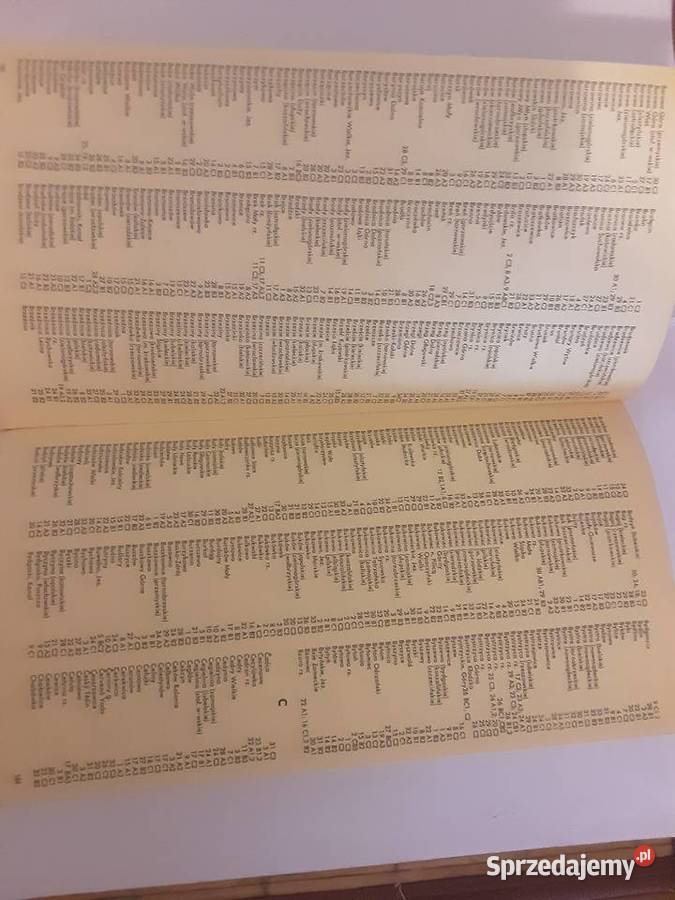 SAMOCHODOWY ATLAS POLSKI Z 1981 ROKU Szczecinek