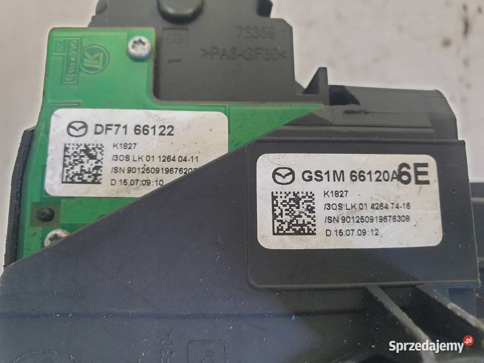 Mazda 6 II GH PRZEŁĄCZNIK ZESPOLONY pająk Panele sterowania, przełączniki lubelskie Rudka