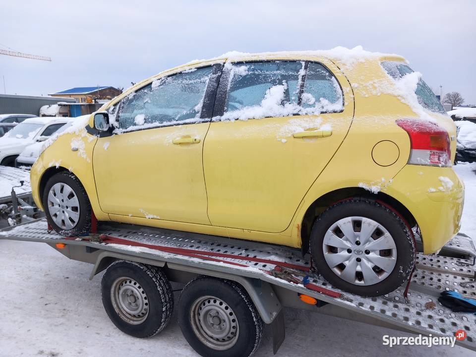 Toyota Yaris 13 2009 nieuszkodzony wielkopolskie Pniewy