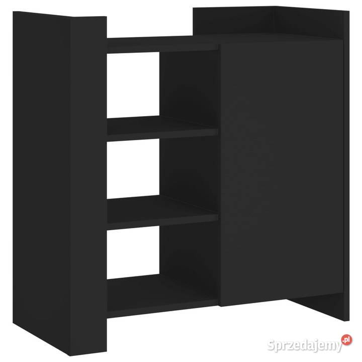 Szafka czarna 735x35x75 materiał drewnopochodny