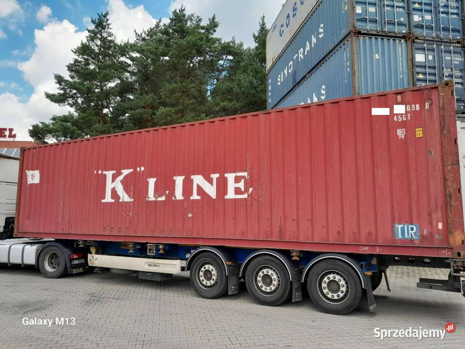 40HC Kontener 12 metrowy używany lubelskie Małaszewicze Duże
