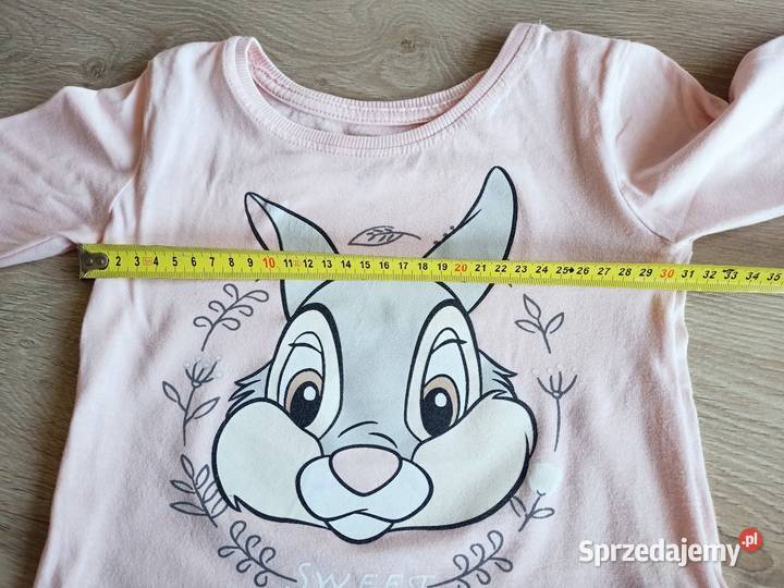 Bluzka koszulka dziewczęca na długi rękaw różowa Płock