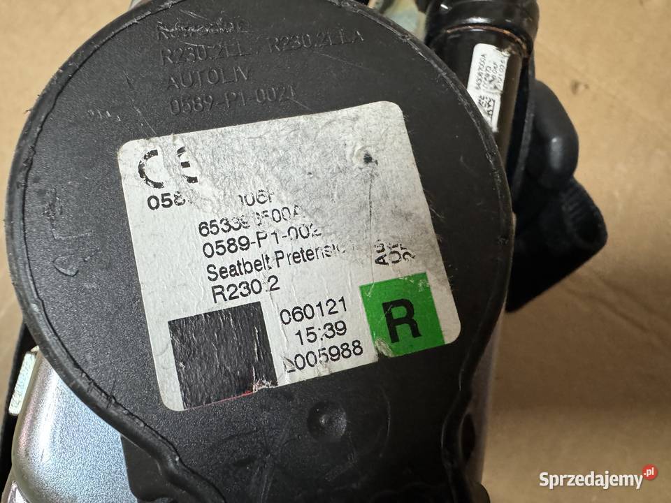 SEAT ATECA PAS PIROTECHNICZNY PRAWY 576857706 Kłodzko sprzedam