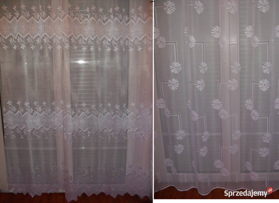 gotowa firana żakardowa wys250 x 150 dolnośląskie Wrocław sprzedam