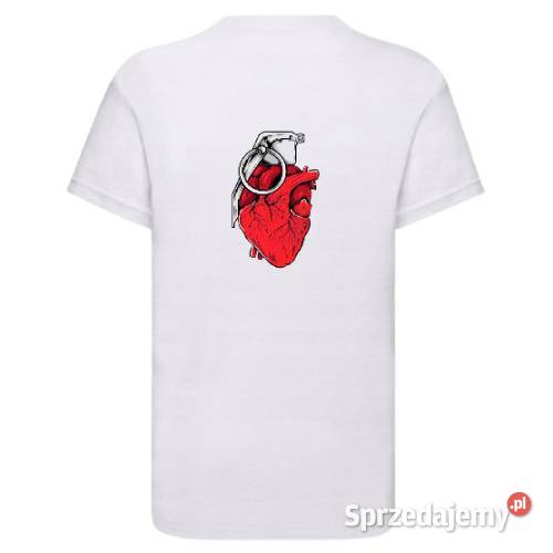 Koszulka tshirt z nadrukiem rozmiar męski L