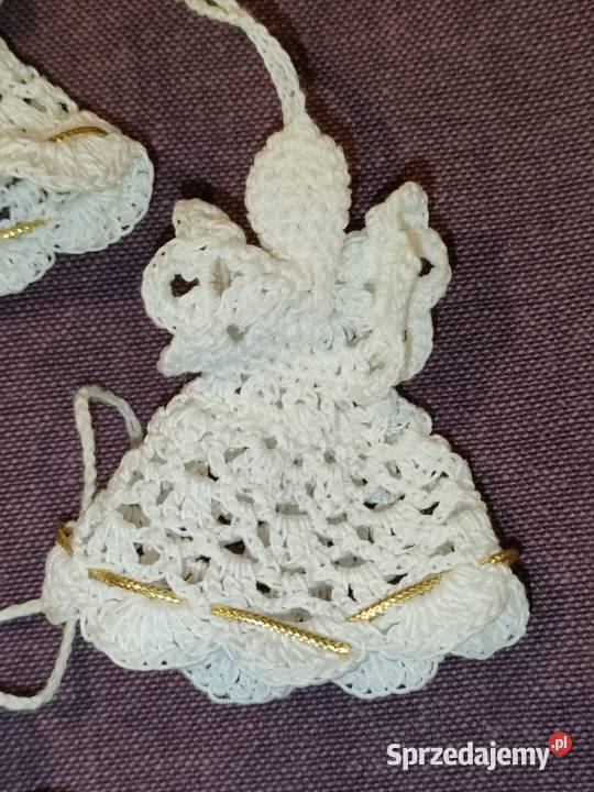 Ozdoby Świąteczne szydełkowe ozdoby Dom i Ogród śląskie Bielsko-Biała sprzedam