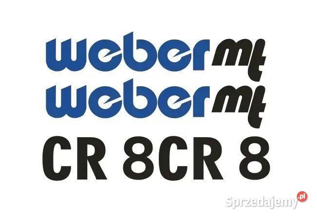 Naklejki oklejenie WEBER CR 8 Zamiennik Janików