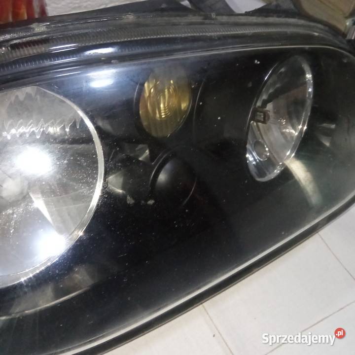 Lampy przód hella VW golf 4 czarne Szczecin sprzedam