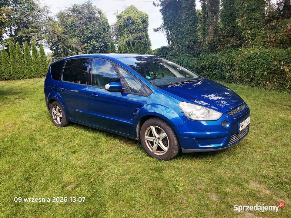 zadbany Ford S 20 145 Titanium 7 miejsc autoalarm Płock