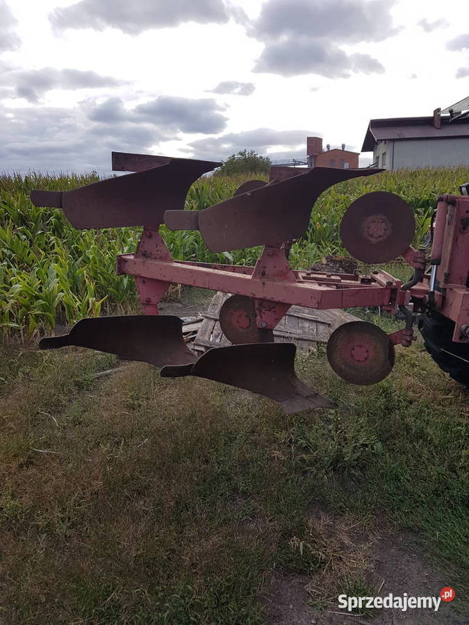 pług 2 skibowy obrotowy goudland Łęczyca