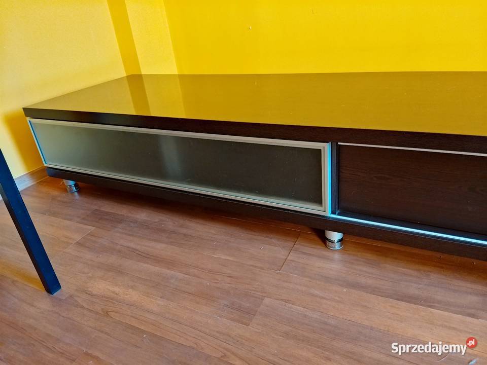 Szafka pod TV w kolorze ciemny brąz wenge Poznań