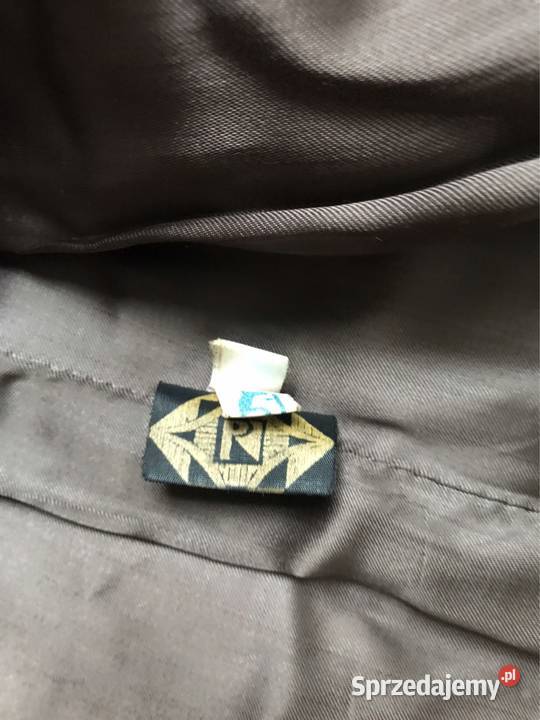 Długi damski skórzany płaszcz vintage PRL Renoma Kurtki i płaszcze mazowieckie Warszawa