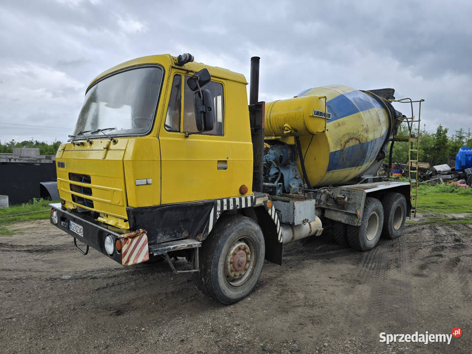 Betonomieszarka TATRA 6x6 6 m3 betoniarka nie Betonomieszarki