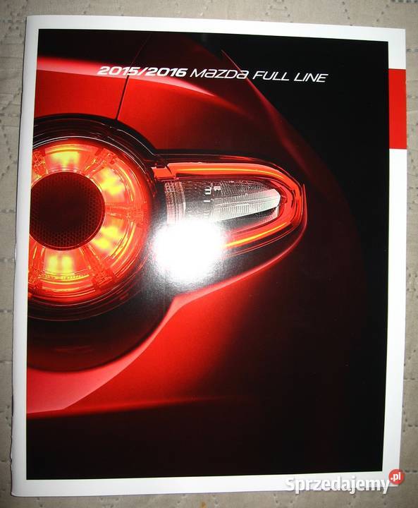Mazda 20152016 Full Line prospekt katalog
