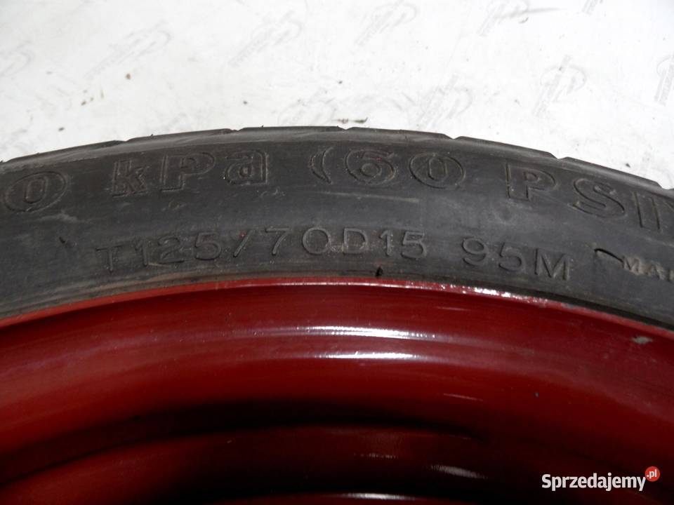 HONDA CIVIC VII koło dojazdowe 1257015 95M 4x100