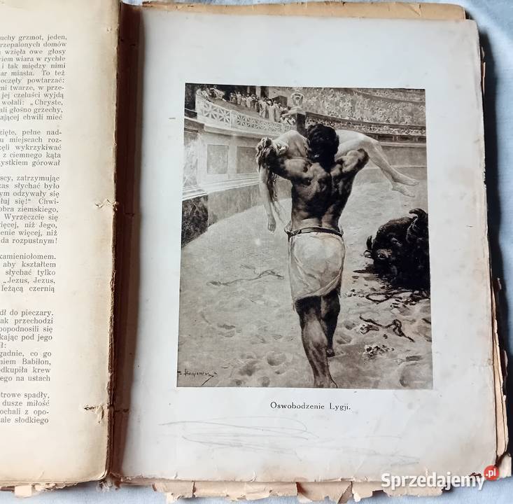 Henryk Sienkiewicz Quo vadis około 1900 r do sprzedam