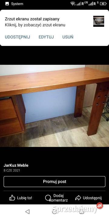 Biurko sprzedam Biurka Borówno