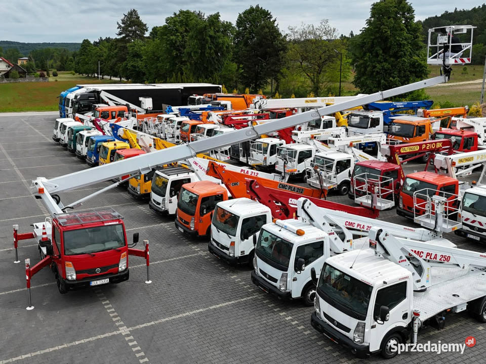 Nissan Cabstar Podnośnik Koszowy 26m Palfinger immobilizer Widełki