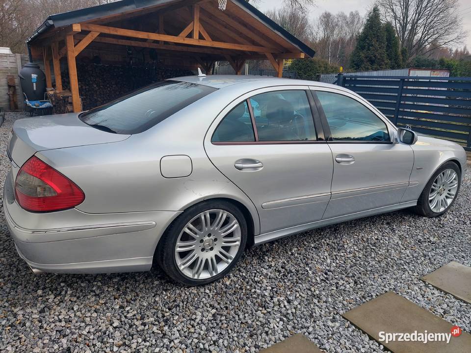 Mercedes E 30 V6 CDI 2007 EVO 190KM Klasa E Gliwice