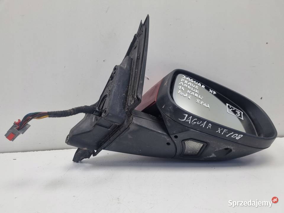PRAWE LUSTERKO Jaguar XF I 0715r PASAŻERA 14 Chełm
