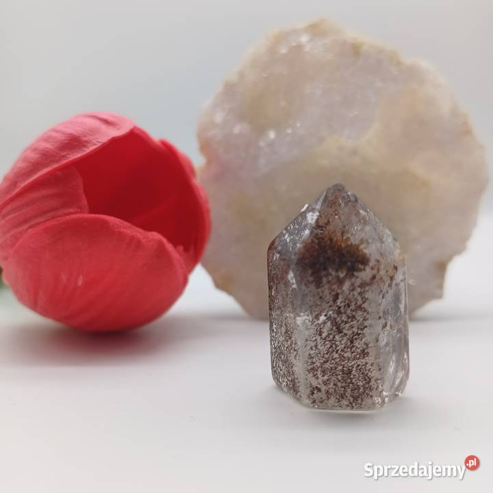 Naturalny kwarc fantomowy stożek 16g kolekcja Olsztyn