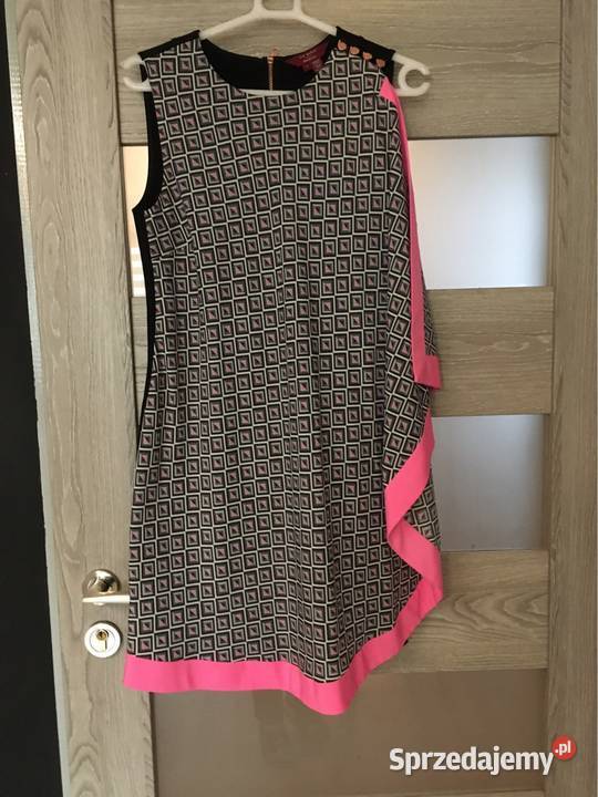 Sukienka w geometryczne wzory Ted Baker S Skawina