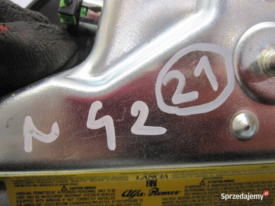 ALFA ROMEO MITO 10r AIRBAG poduszka fotela lewa Kielce