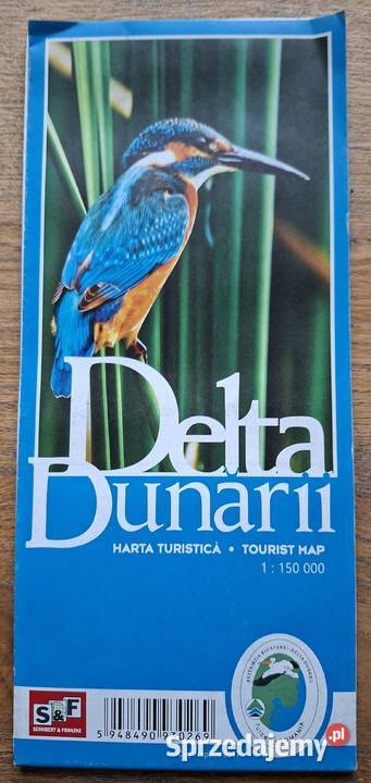 Delta Dunaju Delta Dunarii 1150 000 tourist map Kraków