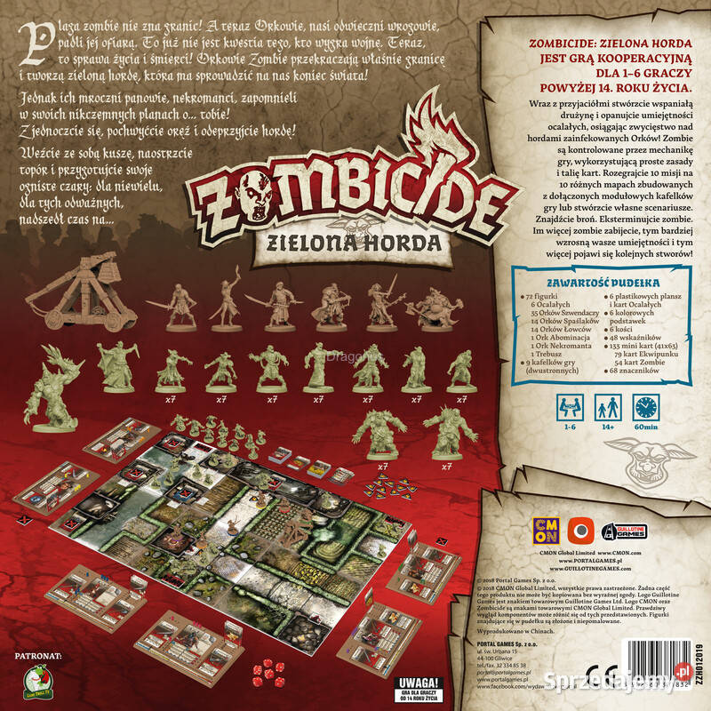 Zombicide Zielona Horda kooperacyjna gra Kraków